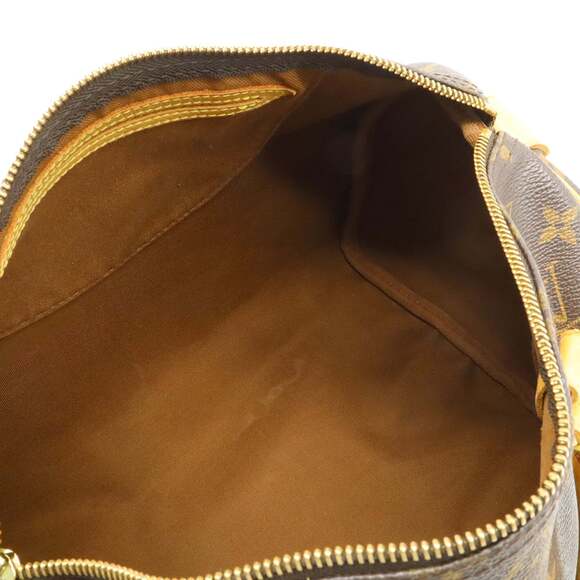 LOUIS VUITTON Authentic Brown Monogram Speedy 30 Boston Bag - Picture 7 of 10